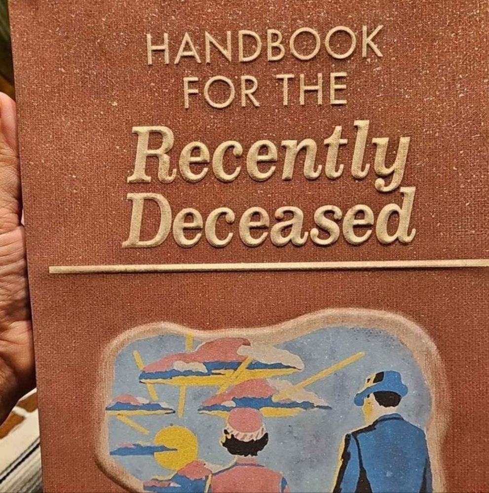 Beetlejuice popcorn tin book